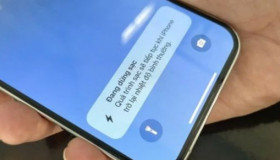 Dấu hiệu nhận biết iPhone đang sạc chậm