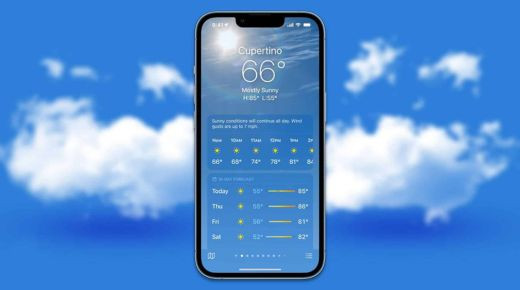 Mẹo bật thông báo thời tiết biến động trên iPhone để bảo vệ sức khoẻ
