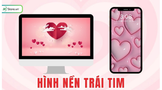 199+ Hình Nền Trái Tim CUTE, 3D, Ngầu, Đẹp Cho Máy Tính, Điện Thoại