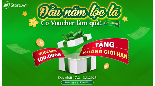 Đầu năm lộc lá - Có Voucher làm quà!