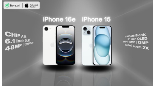 So sánh iPhone 16e và iPhone 15: KHÁC BIỆT gì đáng nâng cấp?