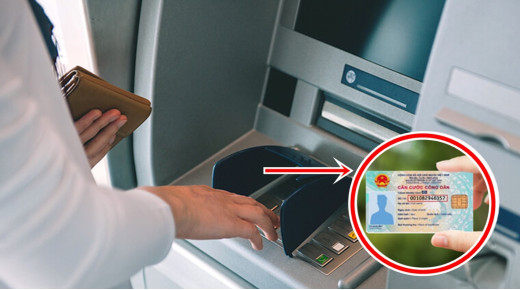 Hướng dẫn rút tiền bằng Căn Cước Công Dân gắn chip nhanh chóng