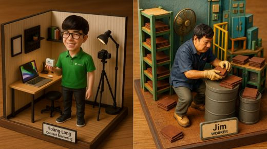 Hướng dẫn Prompt tạo ảnh mô hình góc nhà figure bằng ChatGPT
