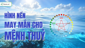 299+ Hình nền may mắn cho mệnh Thủy đẹp mắt, thu hút TÀI LỘC