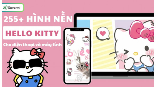 TOP 255+ Hình nền Hello Kitty màu hồng siêu ĐÁNG YÊU, đẹp, cực nét