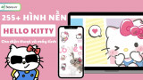 TOP 255+ Hình nền Hello Kitty màu hồng siêu ĐÁNG YÊU, đẹp, cực nét