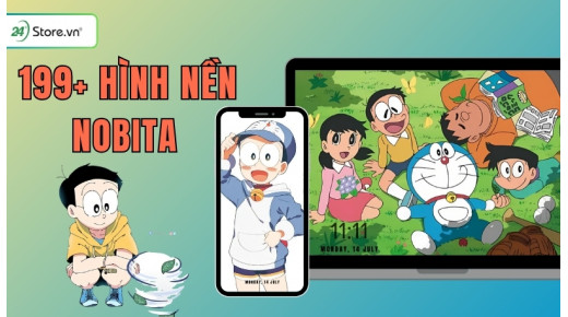 199+ Hình nền Nobita cute, buồn, cool ngầu, full HD, ĐẸP NHẤT