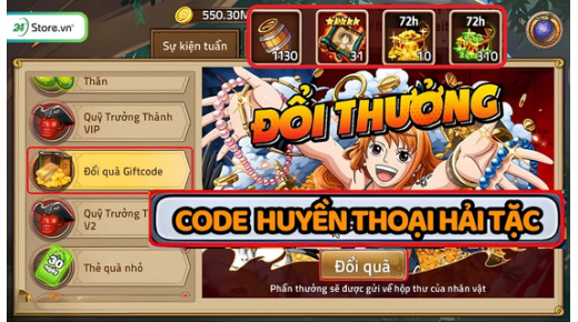 Code Huyền Thoại Hải Tặc MỚI NHẤT tháng 07/2026 cập nhật mỗi ngày