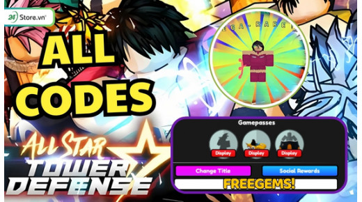Code All Star Tower Defense (ASTD) cập nhật MỚI NHẤT Tháng 09/2025