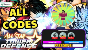 Code All Star Tower Defense (ASTD) cập nhật MỚI NHẤT Tháng 07/2025