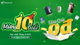 Mừng 10 tuổi - Tặng Quà 0đ