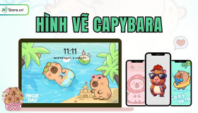 199+ Hình vẽ Capybara DỄ THƯƠNG, đáng yêu, đẹp nhất