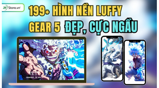 199+ Hình nền Luffy Gear 5 đẹp, CỰC NGẦU cho điện thoại, máy tính