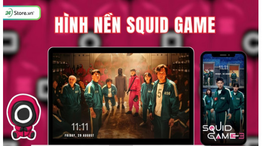 99+ Hình nền Squid Game CỰC NGẦU, cute cho điện thoại, máy tính