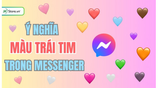 Khám phá ý nghĩa màu trái tim trong Messenger