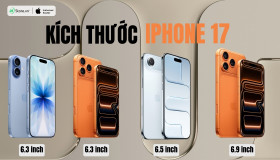 Kích thước iPhone 17/Pro/Pro Max và iPhone Air bao nhiêu inch?