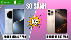 So sánh iPhone 16 Pro Max vs HONOR Magic 7 Pro: Mua flagship nào?