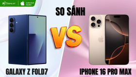 So sánh Samsung Galaxy Z Fold 7 và iPhone 16 Pro Max: Khác biệt ở đâu?