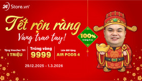 Tết rộn ràng - Vàng trao tay!