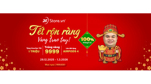 Tết rộn ràng - Vàng trao tay!
