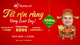 Tết rộn ràng - Vàng trao tay!