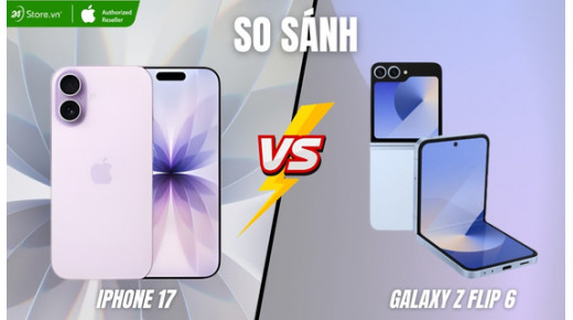 So sánh iPhone 17 và Galaxy Z Flip 6: Dòng nào đáng mua?