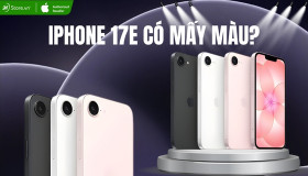 iPhone 17e có mấy màu? Đâu là màu đẹp nhất?