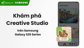 Khám phá Creative Studio trên Galaxy S26 Series: Công cụ AI tạo sticker, hình nền, thiệp cá nhân hóa