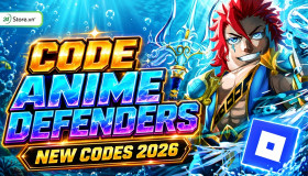 Full code Anime Defenders update 9 mới nhất T08/2026