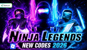 Code Ninja Legends mới nhất tháng 08/2026, cách nhập mã nhận quà