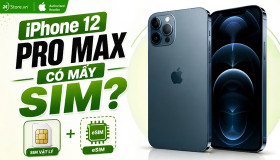 iPhone 12 Pro Max có mấy SIM? Có eSIM không?