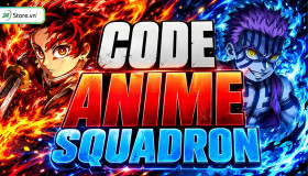 Code Anime Squadron UPDATE 3.5 mới nhất tháng 08/2026