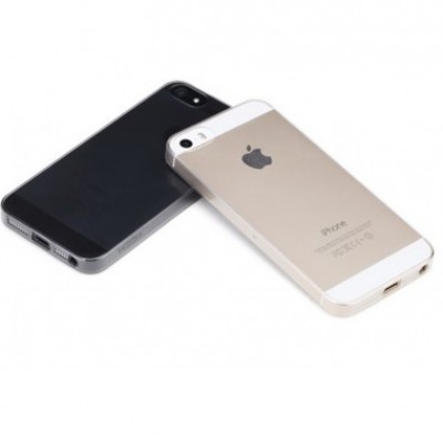 Op lung iPhone 5S Op lung iPhone SE ROCK Ultrathin TPU Slim Jacket Case