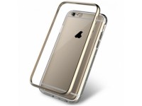Ốp lưng iPhone 6 Plus ROCK Kani Series Silicon viền vàng