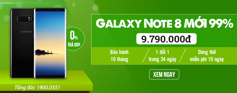 Samsung Galaxy Note 8 Cũ