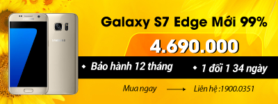 Samsung Galaxy S7 Edge Quốc tế 2 Sim Cũ