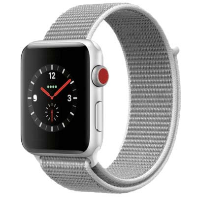 apple watch series - mat nhom, day sport loop mau trang white