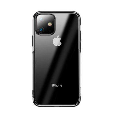 Ốp lưng iPhone 11 Pro Max trong suốt viền màu Baseus Shining Case