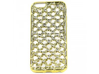 Ốp lưng iPhone 6 UNIQUE Case caro hoa đính đá tráng màu