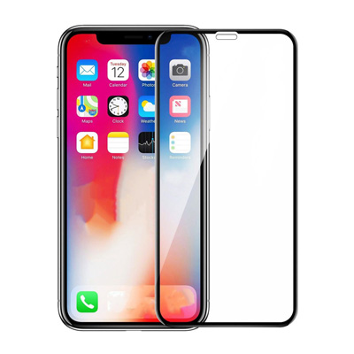 Miếng dán cường lực 18D iPhone X Đen