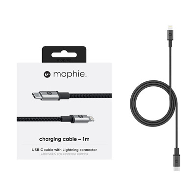 Cáp USB-C to Lightning Mophie 1M