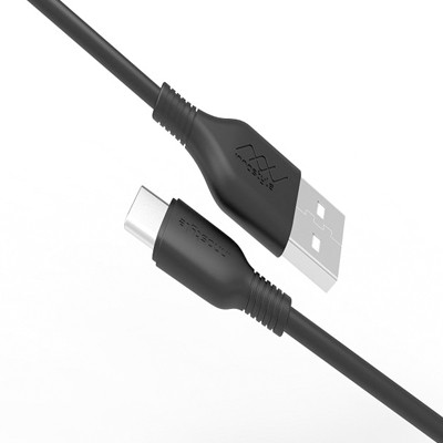 Cáp Innostyle Jazzy USB-A to USB-C 1,2M Black