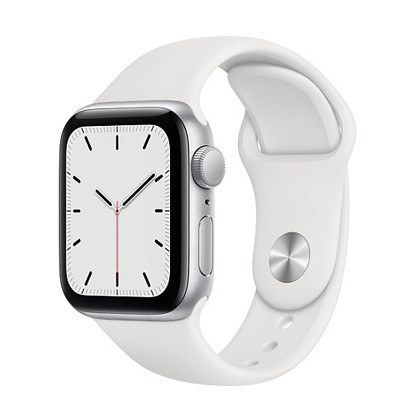 apple watch se 40mm gps cu silver