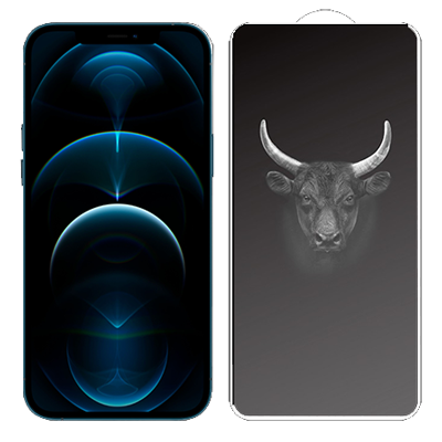 Miếng dán cường lực iPhone 12/12pro 6.1 inch Mipow Kingbull Premium HD