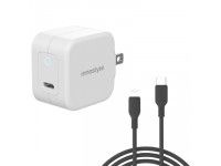 Combo Cốc sạc Innostyle 20W Minigo III và Cáp Innostyle Jazzy USB - C to Lightning Cable