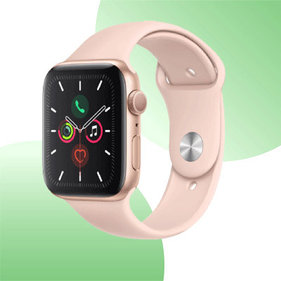 apple watch series 4 gps - mat nhom - day cao su - 40mm - cu
