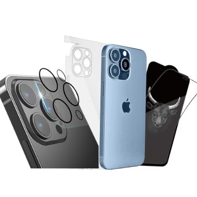 Combo iPhone 13 Pro Max (Dán KINGBULL+Dán PPF+Dán Camera)