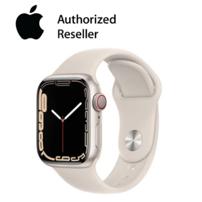 Apple Watch Series 7 - 45mm - LTE - mặt thép, dây cao su | Chính hãng VN/A