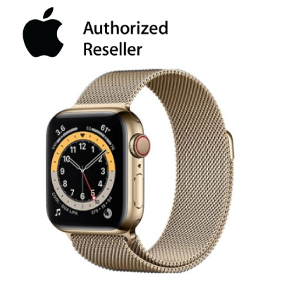 Apple Watch Series 6 - 44mm - LTE - mặt thép, dây thép | Chính hãng VN/A