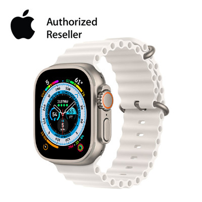 apple watch ultra - 49mm - LTE - mặt titanium dây cao su | chính hãng vn/a